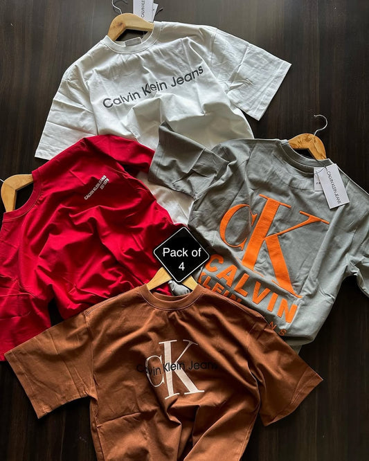 Calvin Klein Premium T-shirt Pack Of 4 🛒